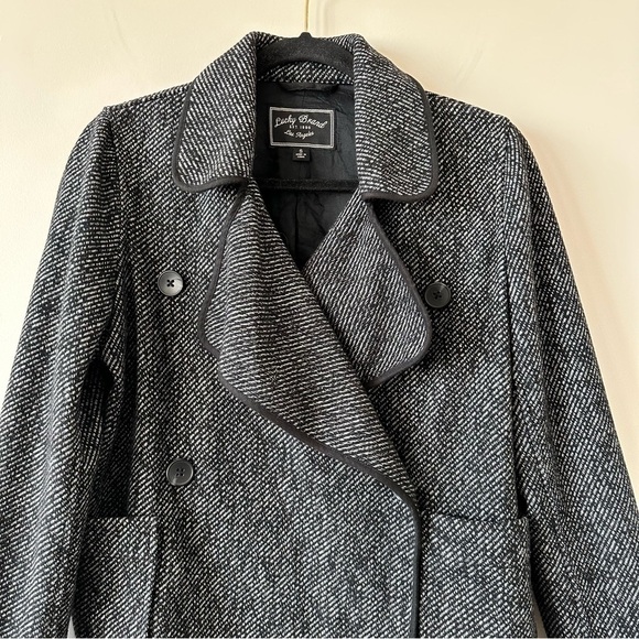 LUCKY Brand-Wool Blend Double Pocket/Double Breasted Short Medium Weight Jacket - Picture 5 of 10